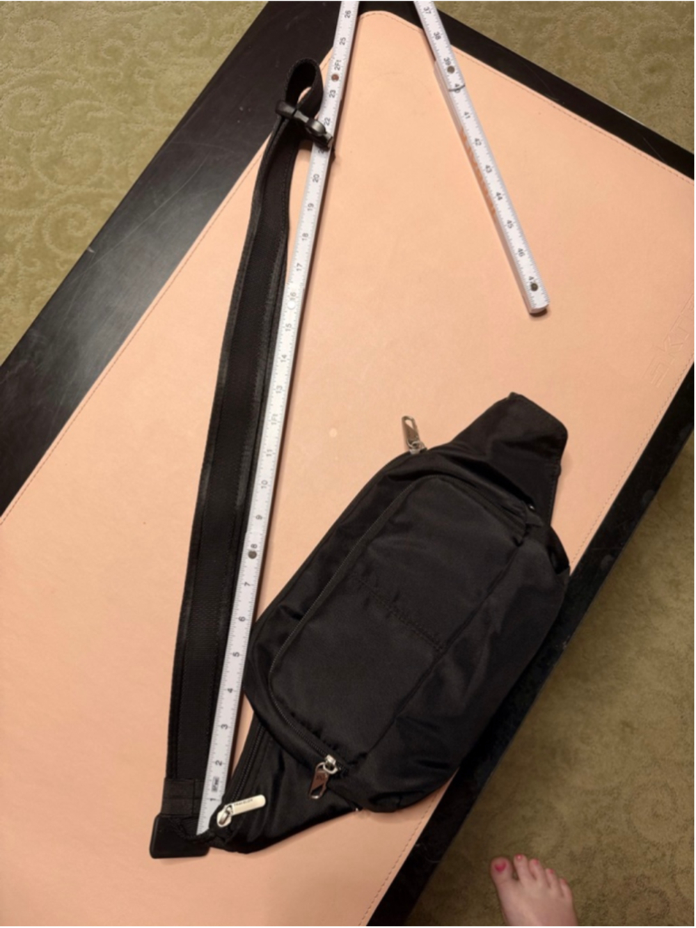Travelon Black Anti-Theft Travel Bag Like NEW - Picture 7 of 16